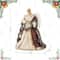 Glitzhome® 16.5" Faux Fur Woodland Christmas Angel Tree Topper